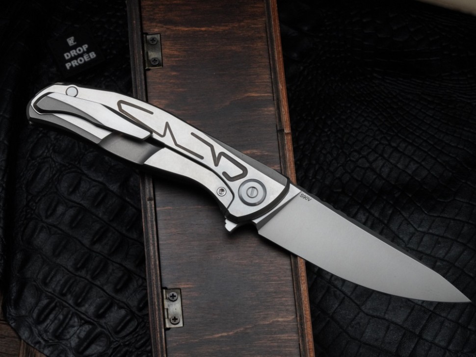 Shirogorov F95 Braces BRONZE 1 of 50 (S90V, Ti, washers)