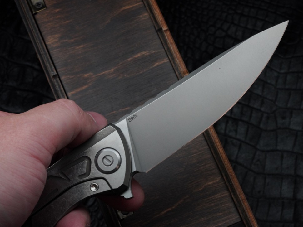 Shirogorov F95 Braces BRONZE 1 of 50 (S90V, Ti, washers)