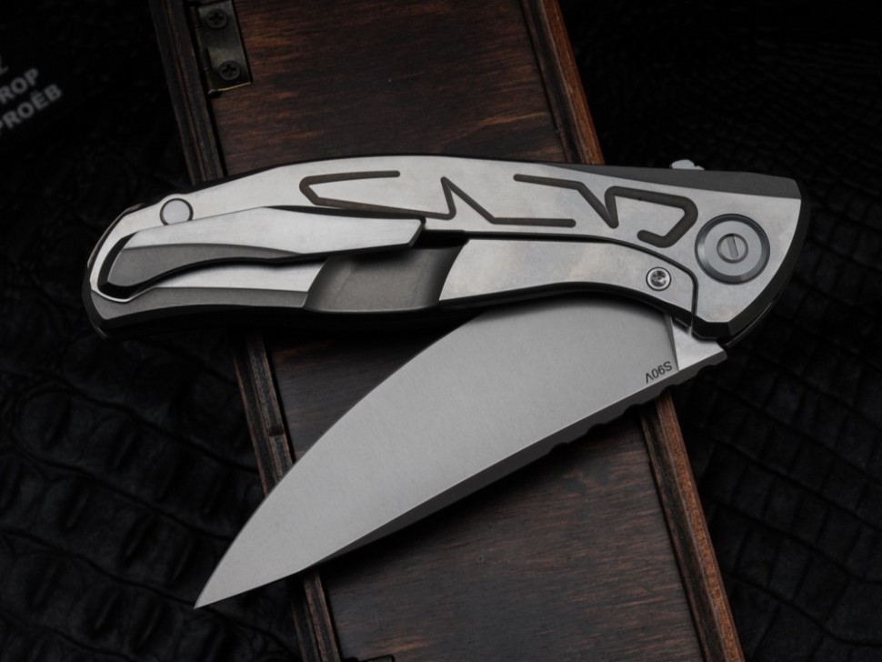 Shirogorov F95 Braces BRONZE 1 of 50 (S90V, Ti, washers)