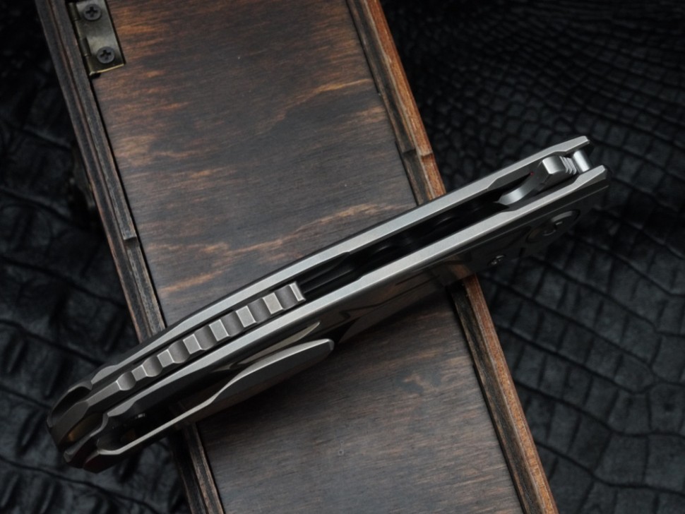 Shirogorov F95 Braces BRONZE 1 of 50 (S90V, Ti, washers)