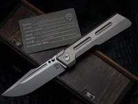 Poikilo Blade Marlin Standard 1 Pearlescent Stonewash w/ Titanium Handles &amp; M398