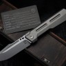 Poikilo Blade Marlin Standard 1 Pearlescent Stonewash w/ Titanium Handles & M398