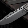 Poikilo Blade Marlin Standard 1 Pearlescent Stonewash w/ Titanium Handles & M398