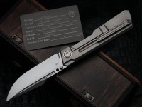Poikilo Blade Marlin Standard 1 Pearlescent Stonewash w/ Titanium Handles &amp; M398