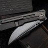 Poikilo Blade Marlin Standard 1 Pearlescent Stonewash w/ Titanium Handles & M398