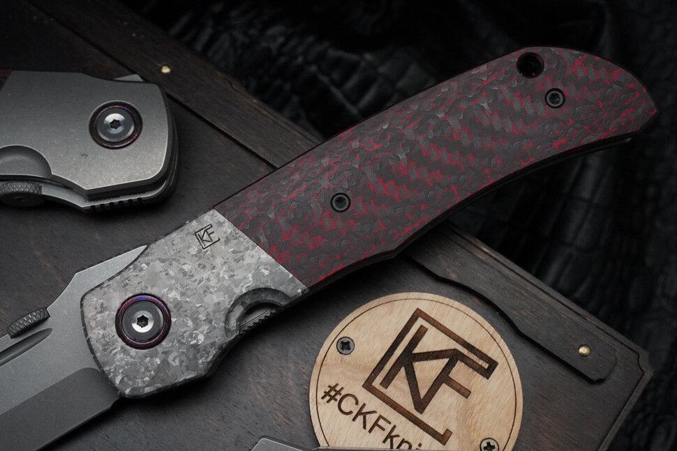 CKF/Bob Terzuola Eagle Rock -Crystal-Ti S90V Red-