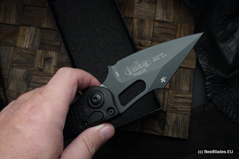 Microtech Borka Stitch Single Edge Tactical 169-1T