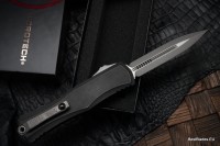 Microtech Knives Hera 2 Apocalyptic D/E w/ Apocalyptic Black Handle 1702-10APBKAP