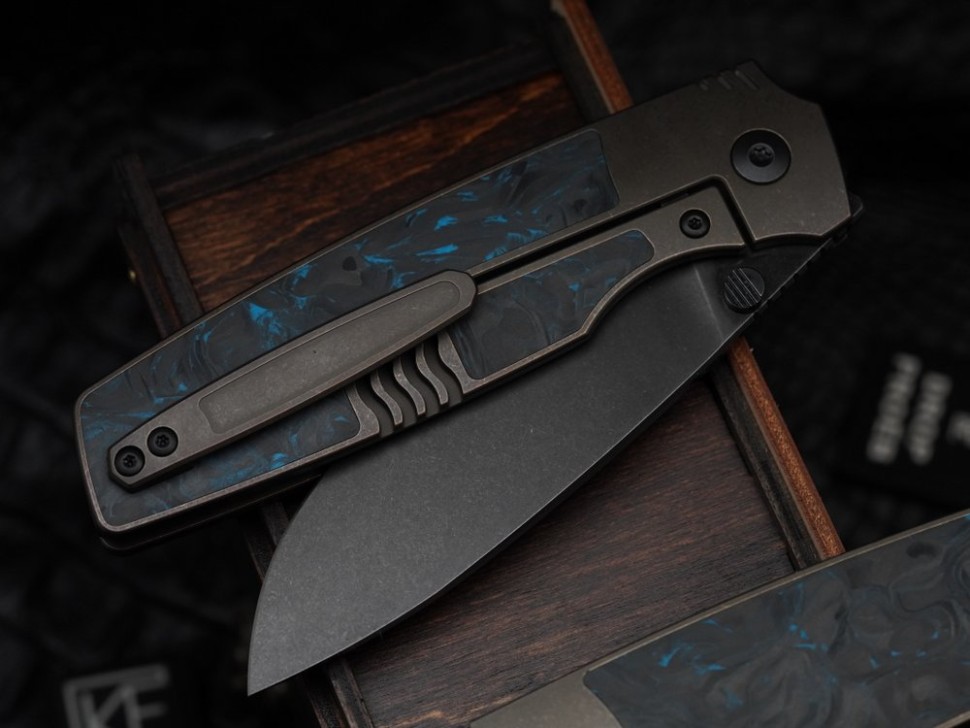 CKF Lex (M398, Ti bolster, cool CF)