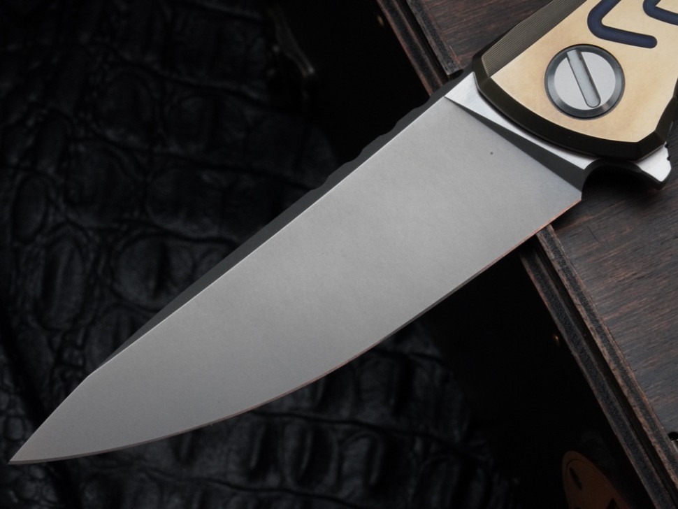 Shirogorov F95 Braces PURPLE 1 of 50 (S90V, Ti, washers)