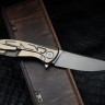 Shirogorov F95 Braces PURPLE 1 of 50 (S90V, Ti, washers)