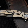 Shirogorov F95 Braces PURPLE 1 of 50 (S90V, Ti, washers)