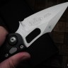 Microtech Borka Stitch Single Edge Stonewash Standard 169-10