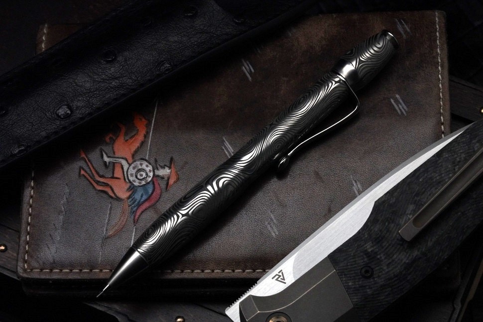 Streltsov luxury titanium pencil -Amelia DAM-