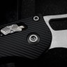 Microtech Knives Manual Stitch RAM LOK Fluted Black Aluminum & M390MK 169RL-10FL