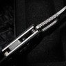 Microtech Knives Manual Stitch RAM LOK Fluted Black Aluminum & M390MK 169RL-10FL