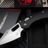 Microtech Knives Manual Stitch RAM LOK Fluted Black Aluminum & M390MK 169RL-10FL