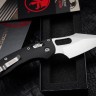 Microtech Knives Manual Stitch RAM LOK Fluted Black Aluminum & M390MK 169RL-10FL