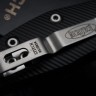 Microtech Knives Manual Stitch RAM LOK Fluted Black Aluminum & M390MK 169RL-10FL