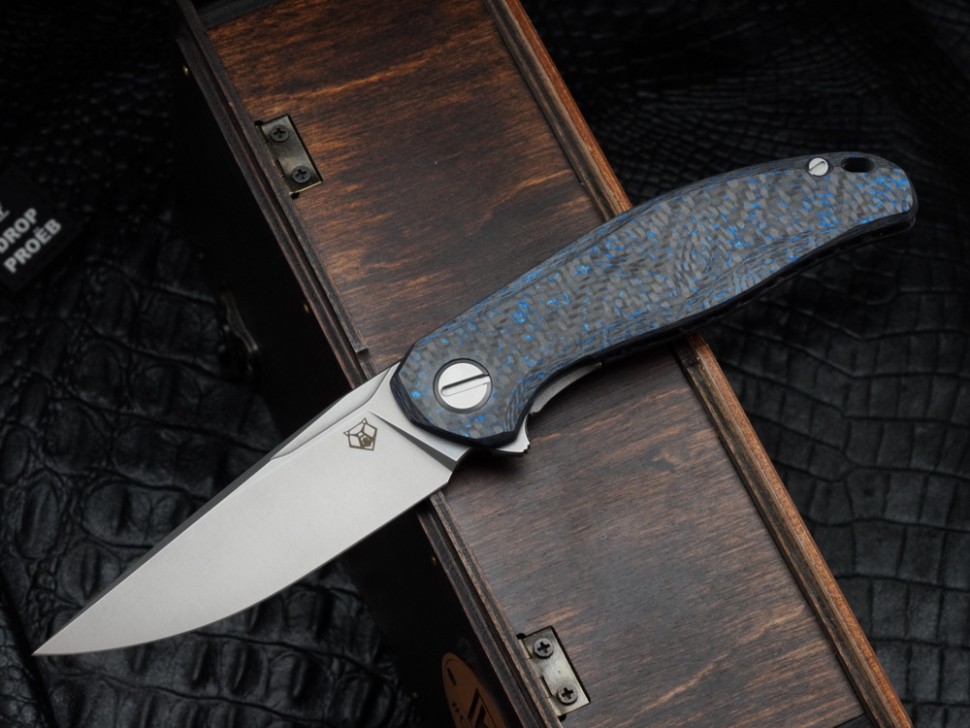 Shirogorov Stellar CF BLUE (M390, MRBS)