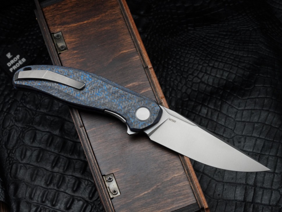 Shirogorov Stellar CF BLUE (M390, MRBS)