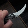 Poikilo Blade Thorny Devil w/ Titanium Black Fat Carbon Inlaid Handles & Pearlescent Stonewash M398