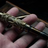 Streltsov luxury titanium-bronze pen -Ace Drakkar-
