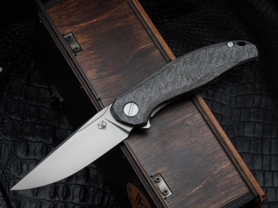 Shirogorov Stellar CF BLACK (M390, MRBS)