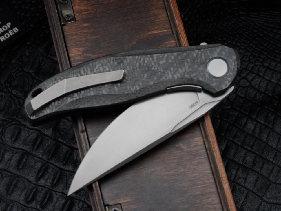 Shirogorov Stellar CF BLACK (M390, MRBS)
