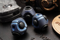 CKF/CPPRHD lanyard bead - THE CORE Ti Blue anodized -