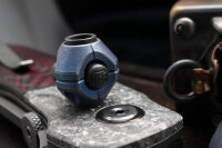 CKF/CPPRHD lanyard bead - THE CORE Ti Blue anodized -