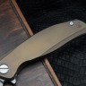 Shirogorov F95 ZERO BROWN (M390, Ti, MRBS)