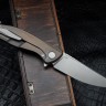 Shirogorov F95 ZERO BROWN (M390, Ti, MRBS)