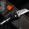 Demko Nano Razor Shark w/ Black GRN Handles & Changeable Razor Blade