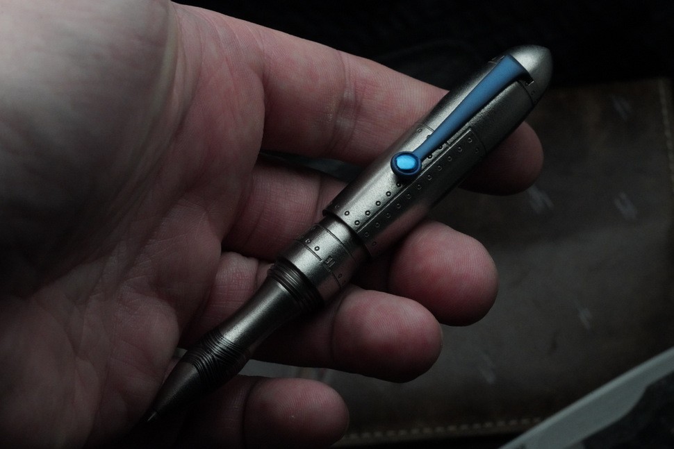 Streltsov luxury titanium pen -Zeppelin AV-