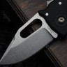 Demko Nano Shark w/ Black GRN Handles & Shark Foot AUS10A