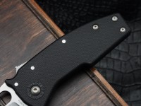 Demko Nano Shark w/ Black GRN Handles &amp; Shark Foot AUS10A