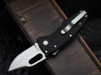 Demko Nano Shark w/ Black GRN Handles &amp; Shark Foot AUS10A