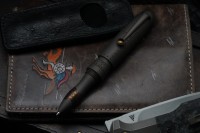 Streltsov luxury titanium pen -Zeppelin BAV-