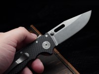 Demko AD20.5 S35VN Clip Point &amp; Carbon Fiber