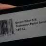 Microtech Socom Elite Single Edge Stonewash Partial Serrated Manual & Black 160-11