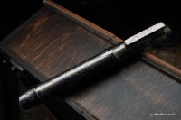 Streltsov luxury titanium pen -Hitori Damask-