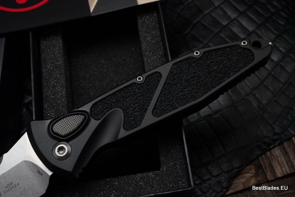 Microtech Socom Elite S/E Auto Stonewash Standard 160A-10