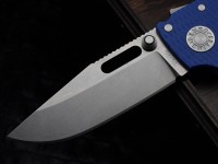 Demko Knives AD20.5 Clip Point 20CV G10 Blue
