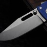 Demko Knives AD20.5 Clip Point 20CV G10 Blue