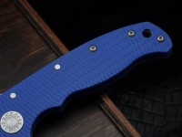 Demko Knives AD20.5 Clip Point 20CV G10 Blue