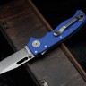 Demko Knives AD20.5 Clip Point 20CV G10 Blue