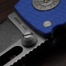 Demko Knives AD20.5 Clip Point 20CV G10 Blue