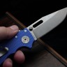 Demko Knives AD20.5 Clip Point 20CV G10 Blue