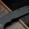 Demko Shark Cub Stealth Black Aluminum Handles & Clip Point DLC 20CV